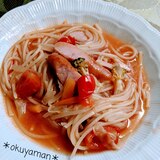 トマトスープなスパゲティ